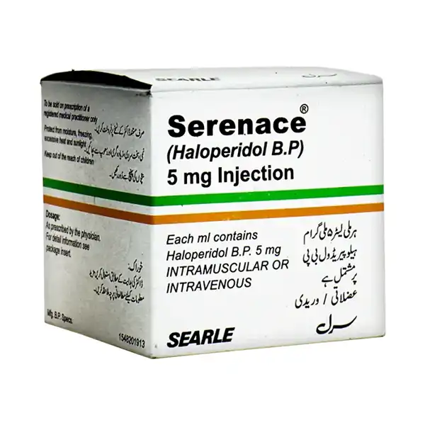 Serenace Injection 5mg/ml 25s